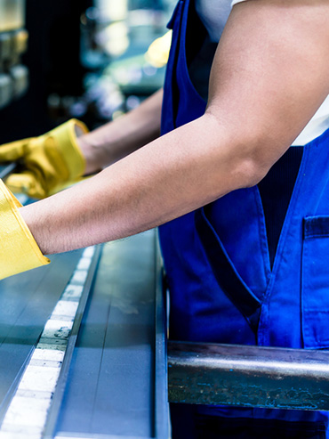 Arbeitsbekleidung in der Industrie